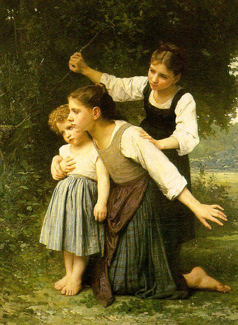 Elizabeth Gardner Bouguereau In The Woods